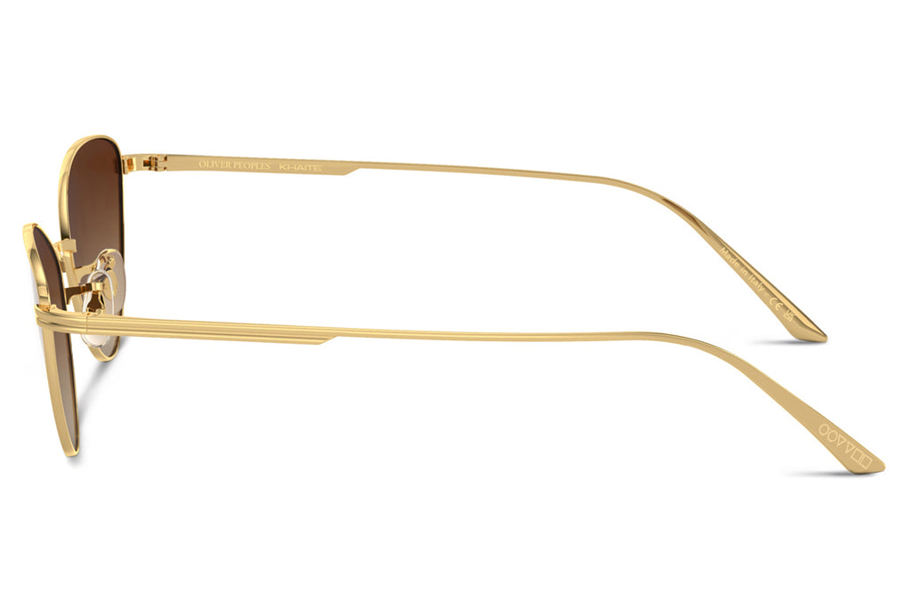 Oliver Peoples - 1998C (OV1328S) Sunglasses Gold with Dark Brown Gradient Mirror Lenses