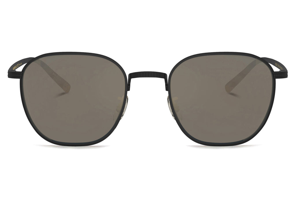 Oliver Peoples - Rynn (OV1329ST) Sunglasses Matte Black with Grey Goldtone Lenses