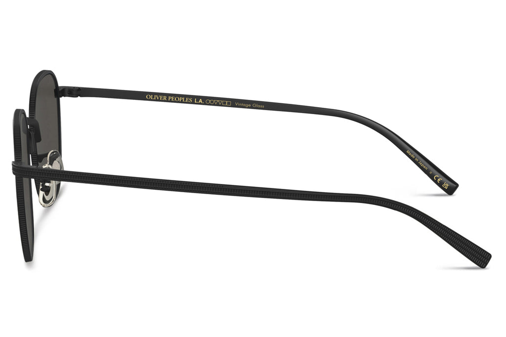 Oliver Peoples - Rynn (OV1329ST) Sunglasses Matte Black with Grey Goldtone Lenses