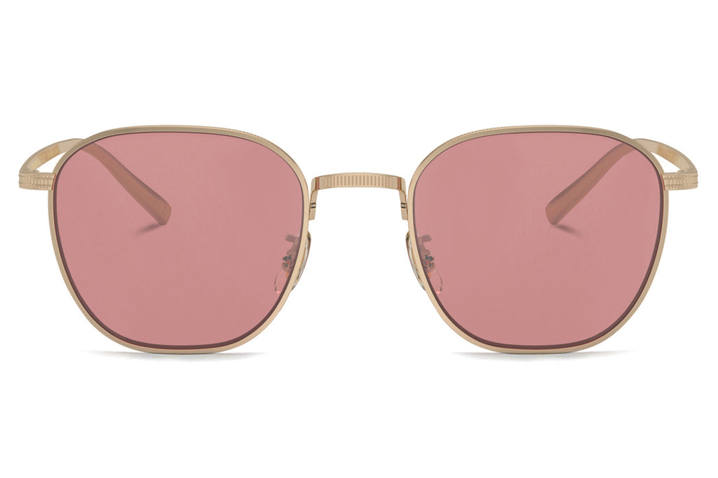 Oliver Peoples - Rynn (OV1329ST) Sunglasses Gold with Magenta Photochromic Lenses
