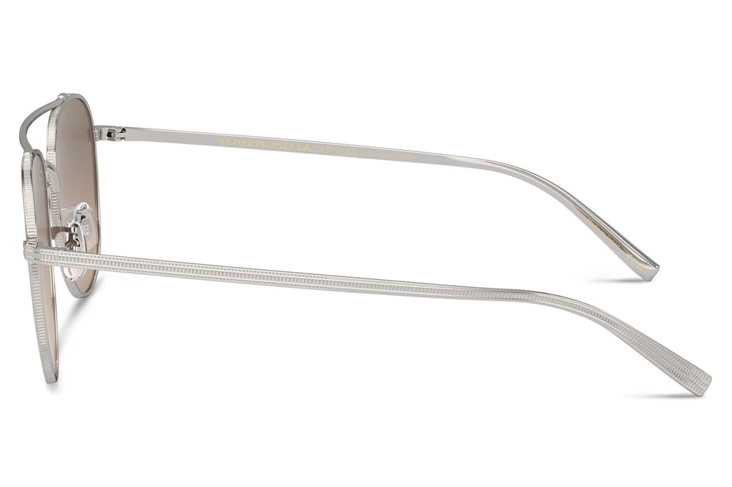 Oliver Peoples - Rivetti (OV1335ST) Sunglasses Silver with Sandstone Gradient Polar Lenses