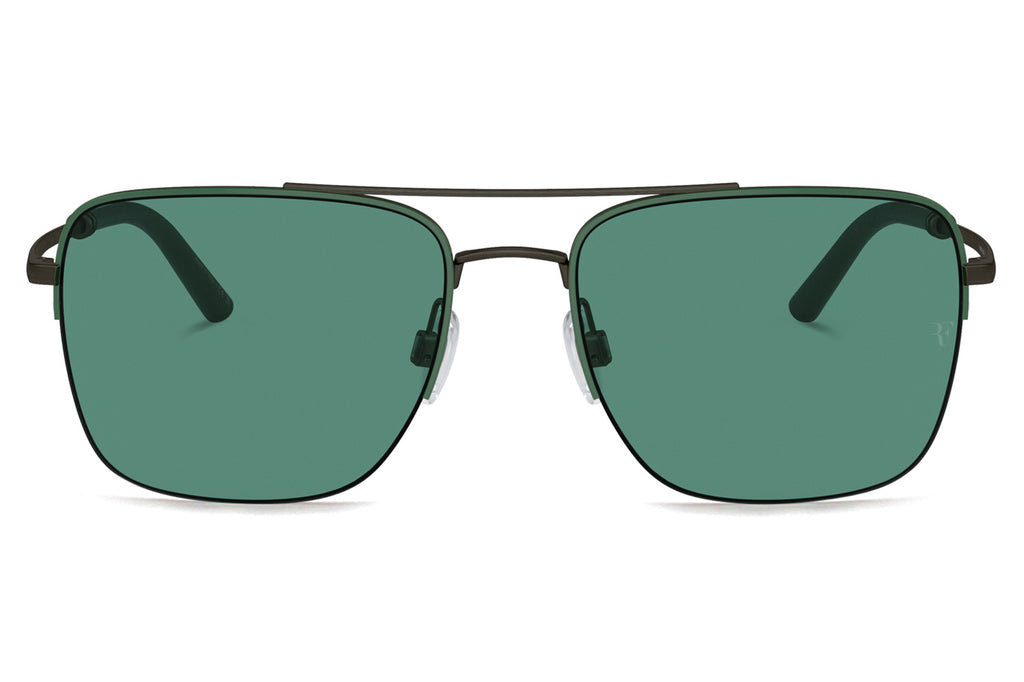 Oliver Peoples - R-2 (OV1343S) Sunglasses Ryegrass/Pewter with Forest Lenses