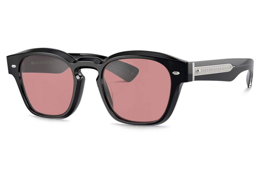 Oliver Peoples - Maysen (OV5521SU) Sunglasses Black with Magenta Photochromic Lenses