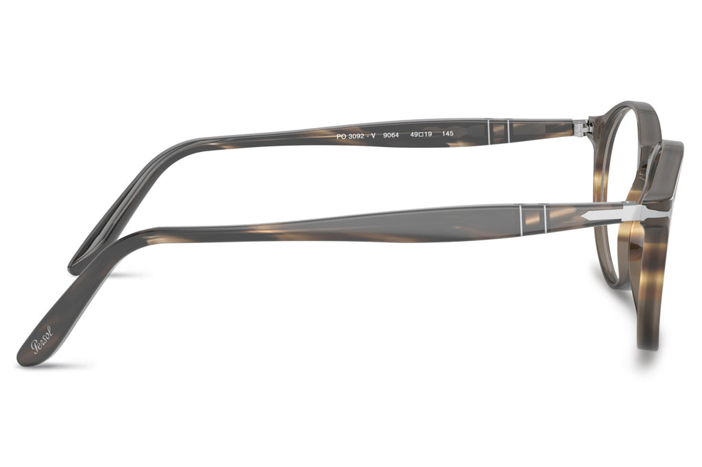 Persol - PO3092V Eyeglasses Black Striped Grey (9064)