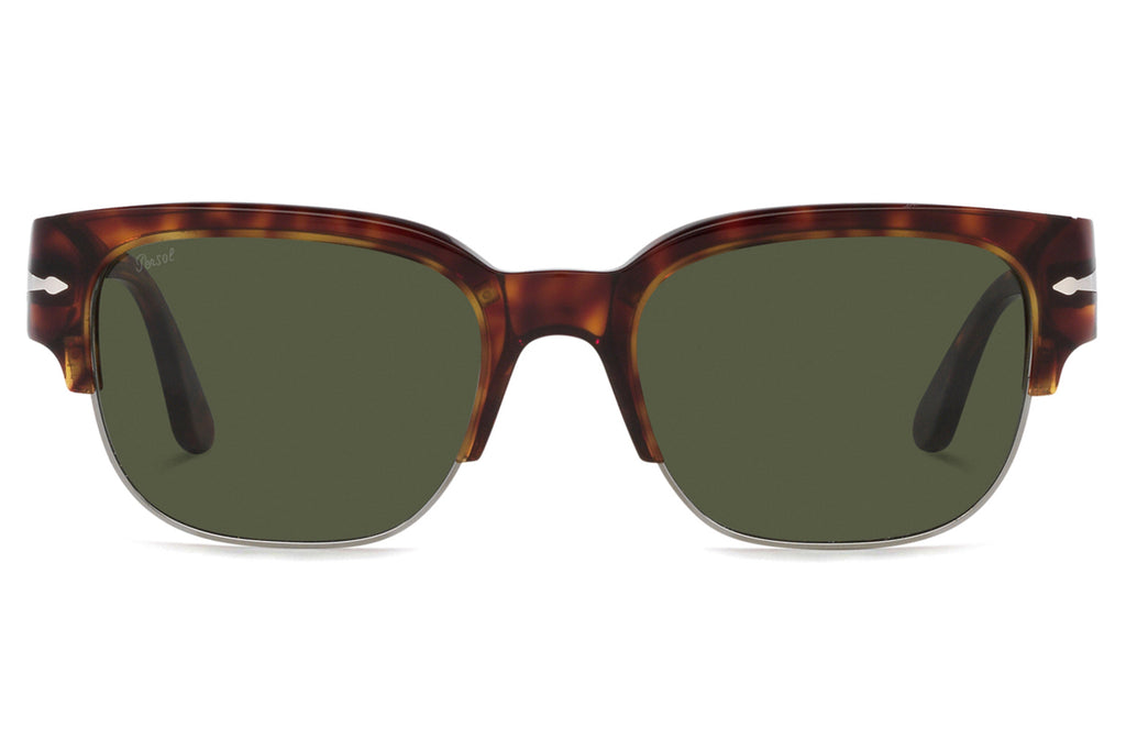 Persol - PO3319S Sunglasses Havana with Green Lenses (24/31)