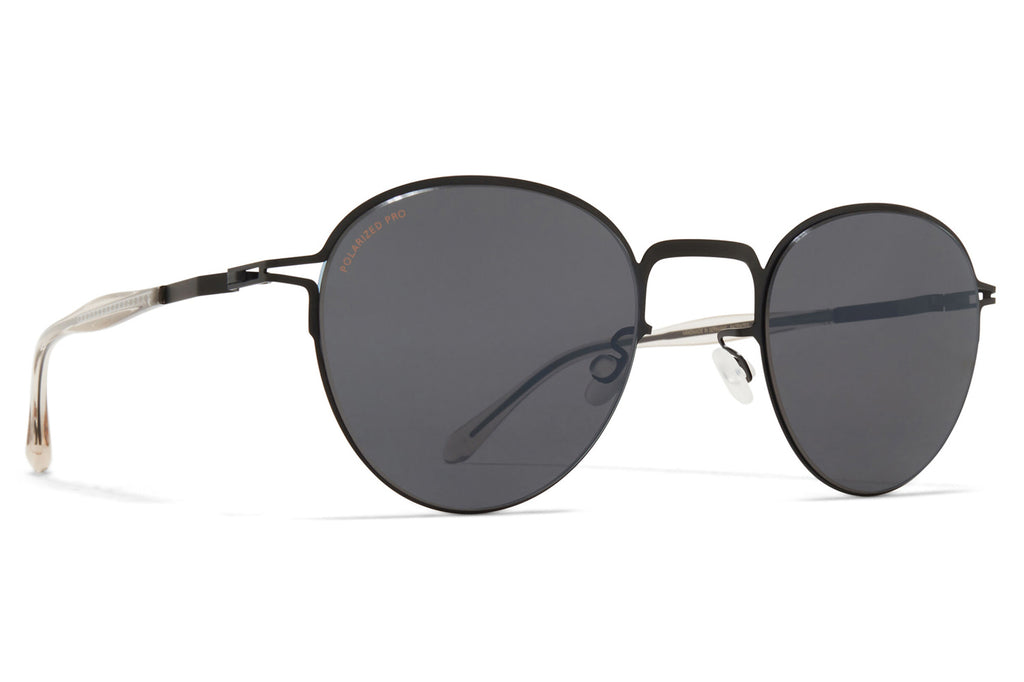 MYKITA - Tate Sunglasses Black with Polarized Pro Hi-Con Grey Lenses
