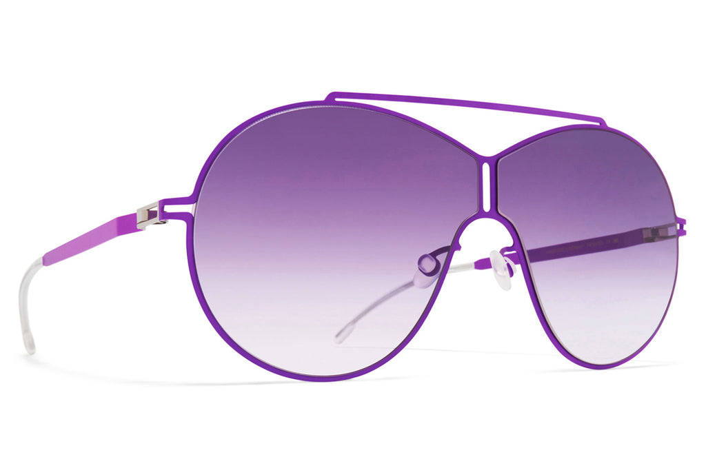 MYKITA - Studio 12.5 Sunglasses Purple with Dark Purple Gradient Shield Lenses