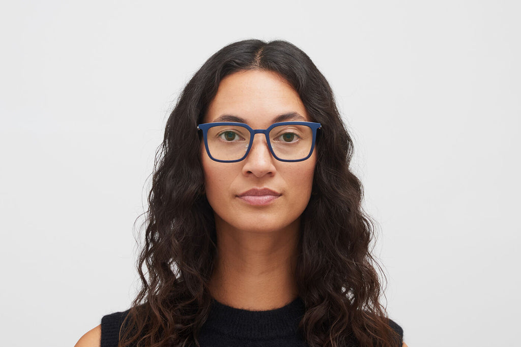 MYKITA® - Kolding Eyeglasses MH69 - Indigo/Matte Silver