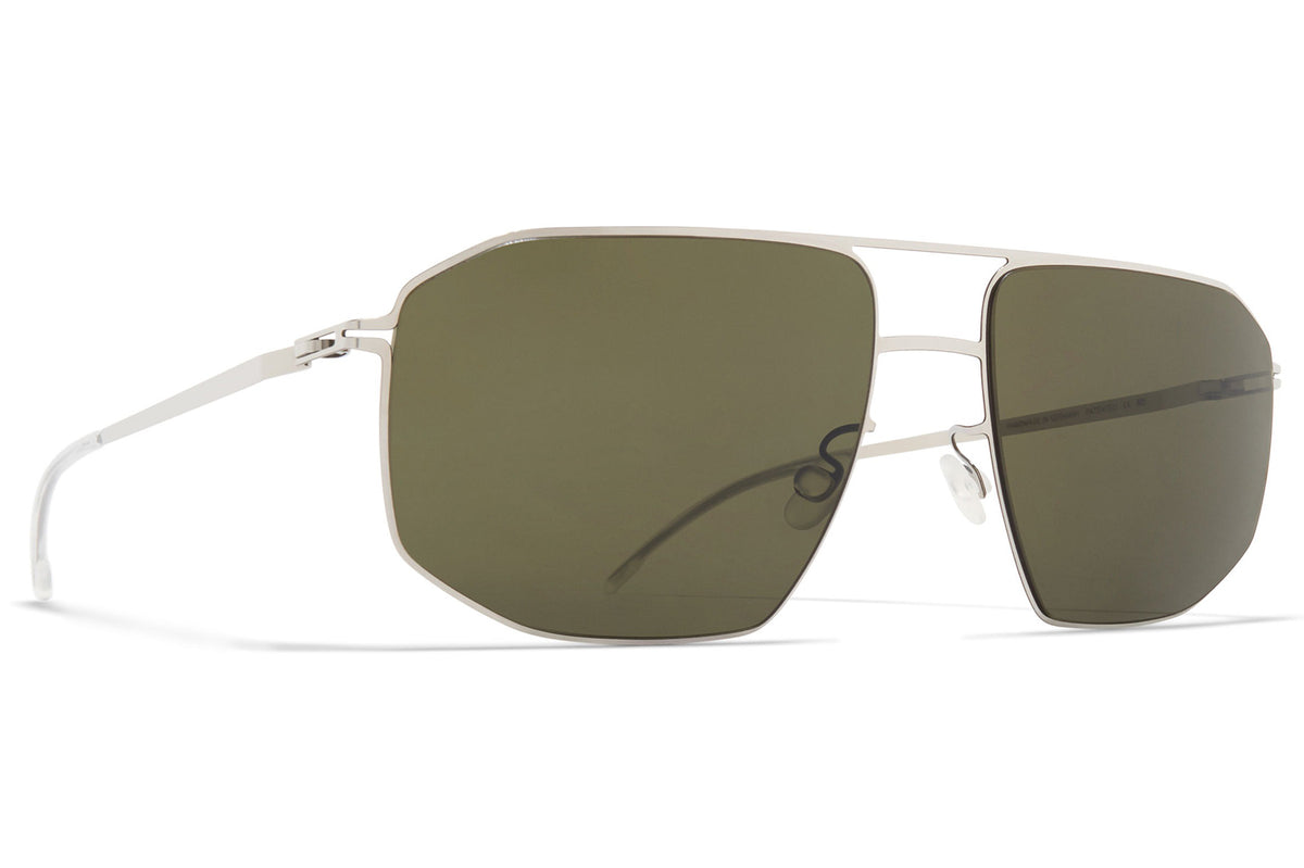 サングラス Mykita SS25 Unisex SUNGLASSES (MMCRAFT017 051 SILVER) Mykita Silver Sunglasses | FREE Shipping - Go-Optic.com