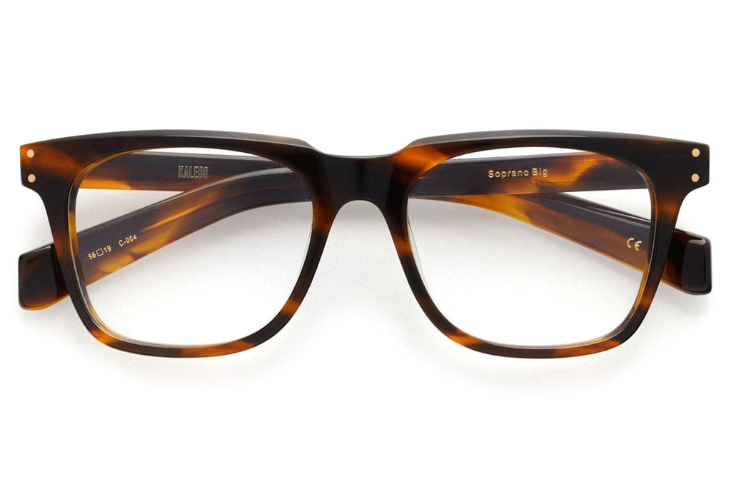 Kaleos Eyehunters - Soprano Big Eyeglasses Dark Brown Tortoise