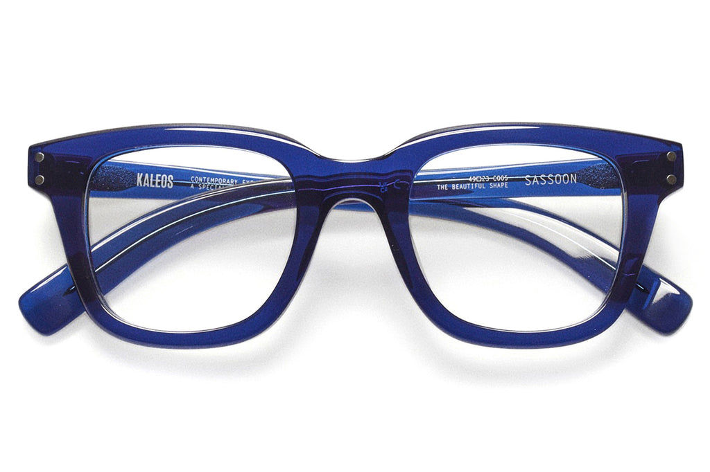 Kaleos Eyehunters - Sassoon Eyeglasses Blue
