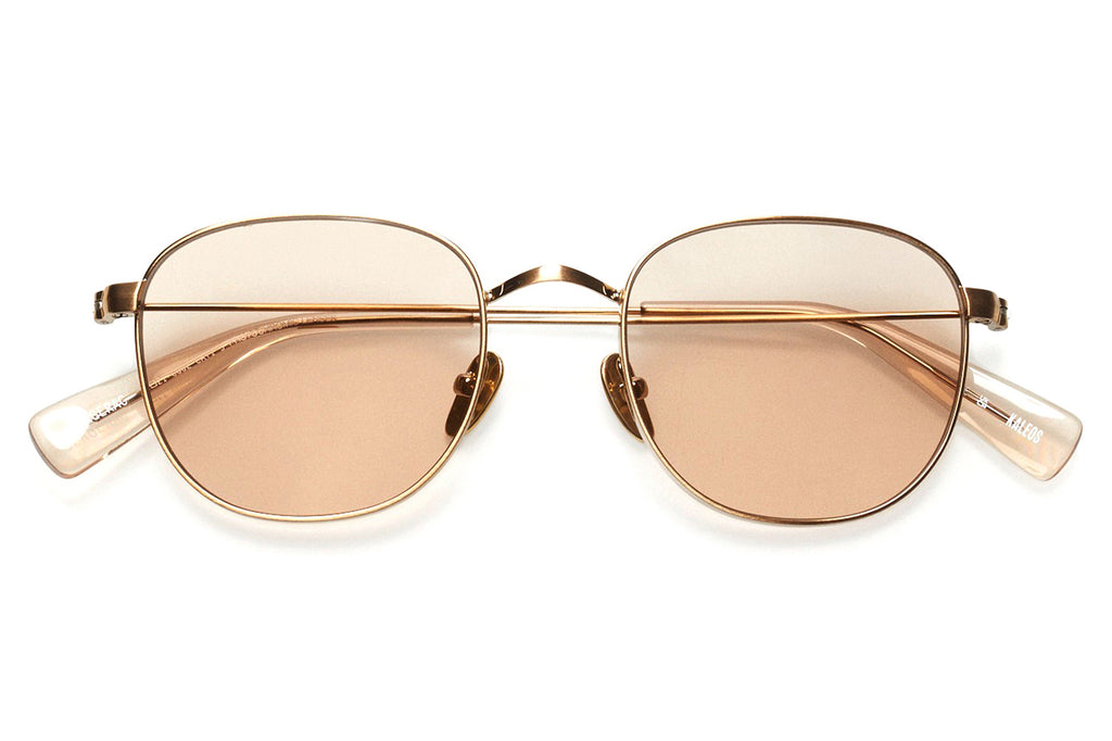 Kaleos Eyehunters - Bergerac Sunglasses Gold with Photochromatic Light brown Lenses