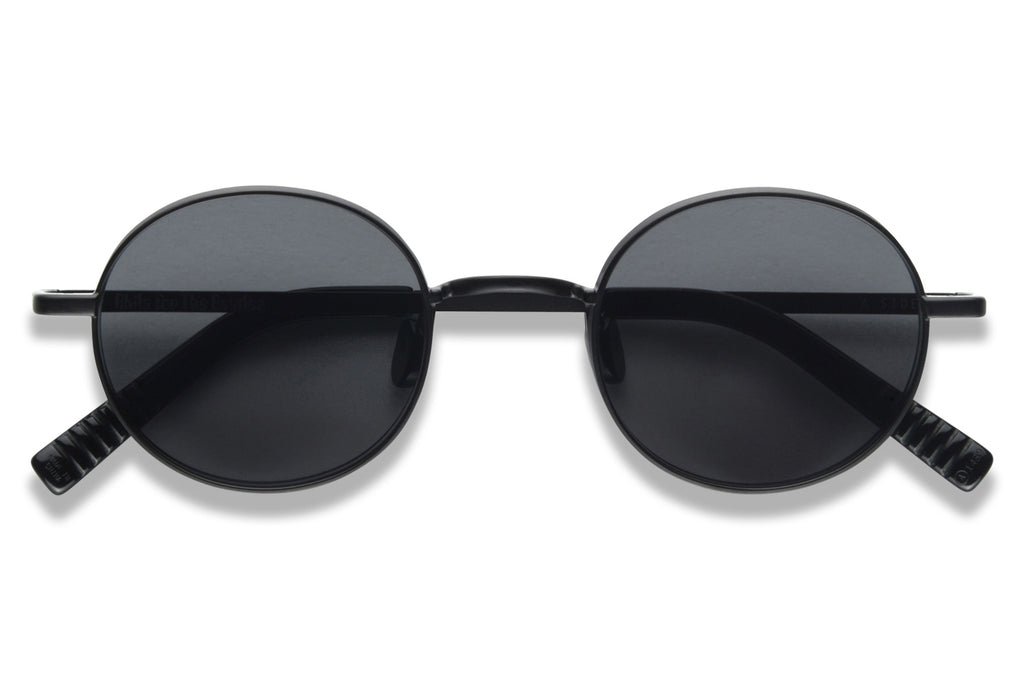 AKILA® Eyewear - Akila for the Beatles (A Side) Sunglasses Black w/ Black Lenses