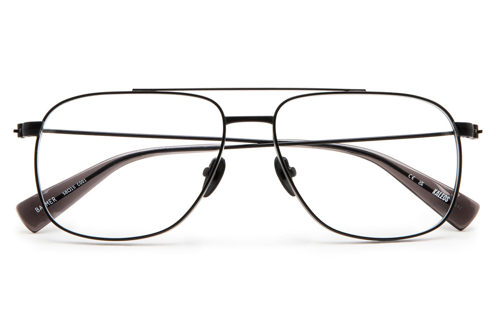 Kaleos Eyehunters - Baumer Eyeglasses Matte Black