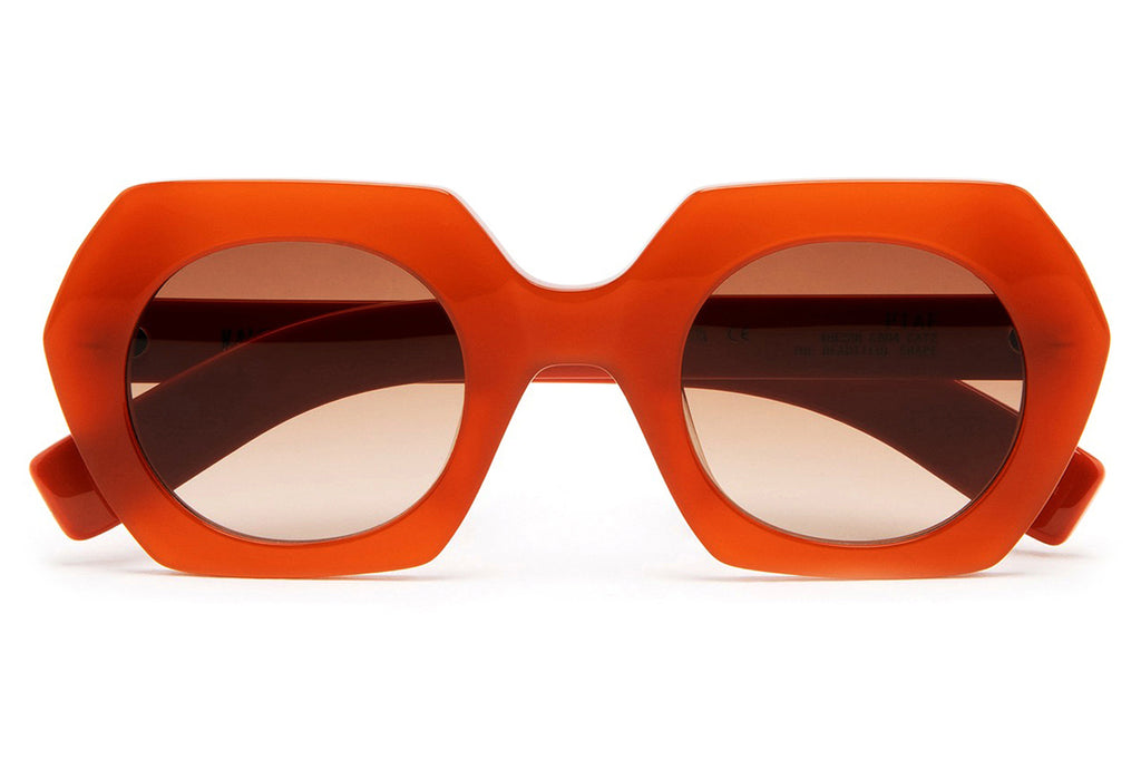 Kaleos Eyehunters - Piaf Sunglasses Translucent Orange