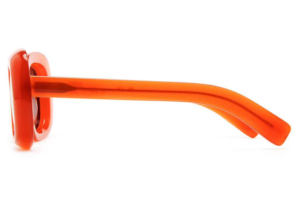 Kaleos Eyehunters - Eddy Sunglasses Translucent Orange