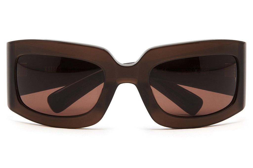 Kaleos Eyehunters - Connor Sunglasses Transparent Dark Brown