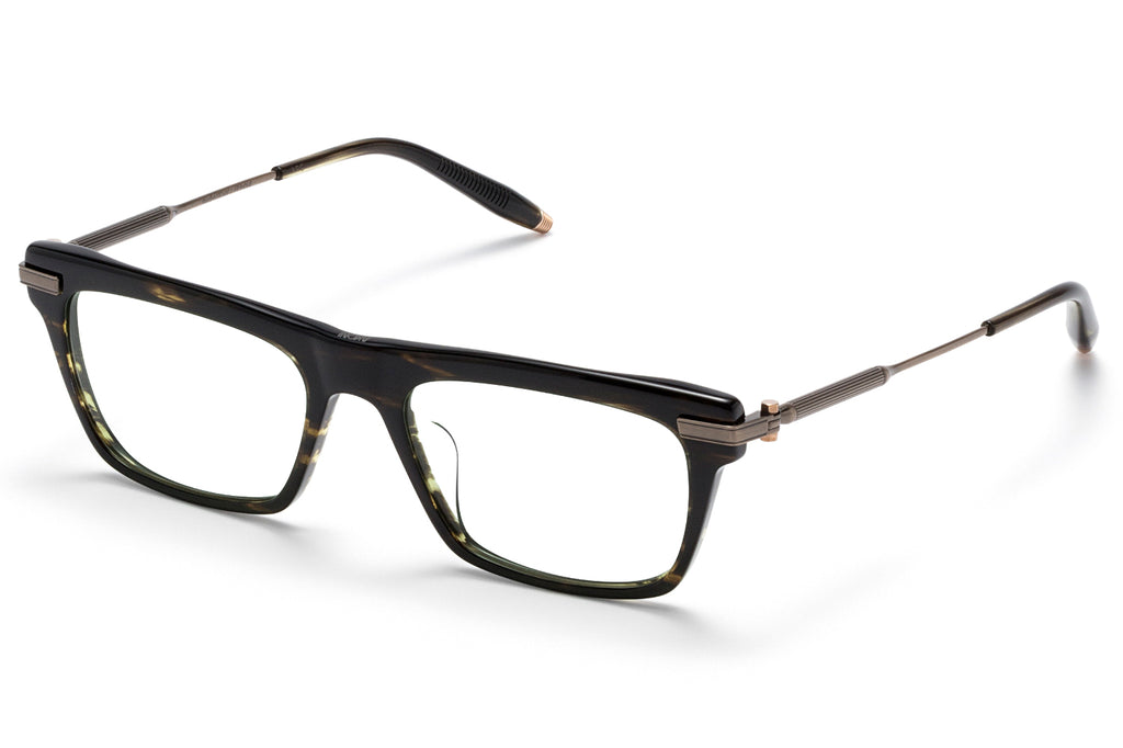 Akoni - Arc Eyeglasses Dark Tortoise & Antiqued White Gold