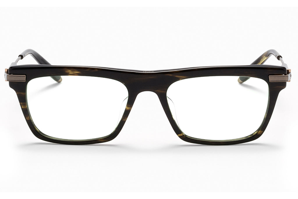 Akoni - Arc Eyeglasses Dark Tortoise & Antiqued White Gold