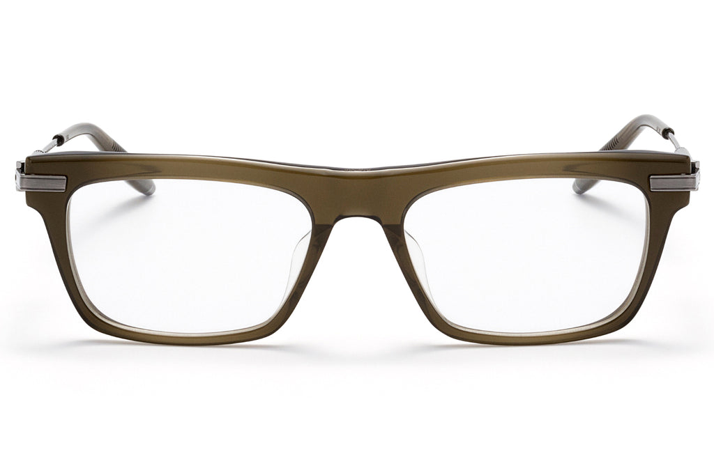 Akoni - Arc Eyeglasses Olive & Antiqued Silver