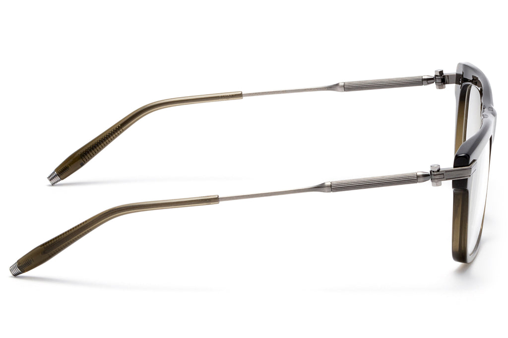 Akoni - Arc Eyeglasses Olive & Antiqued Silver