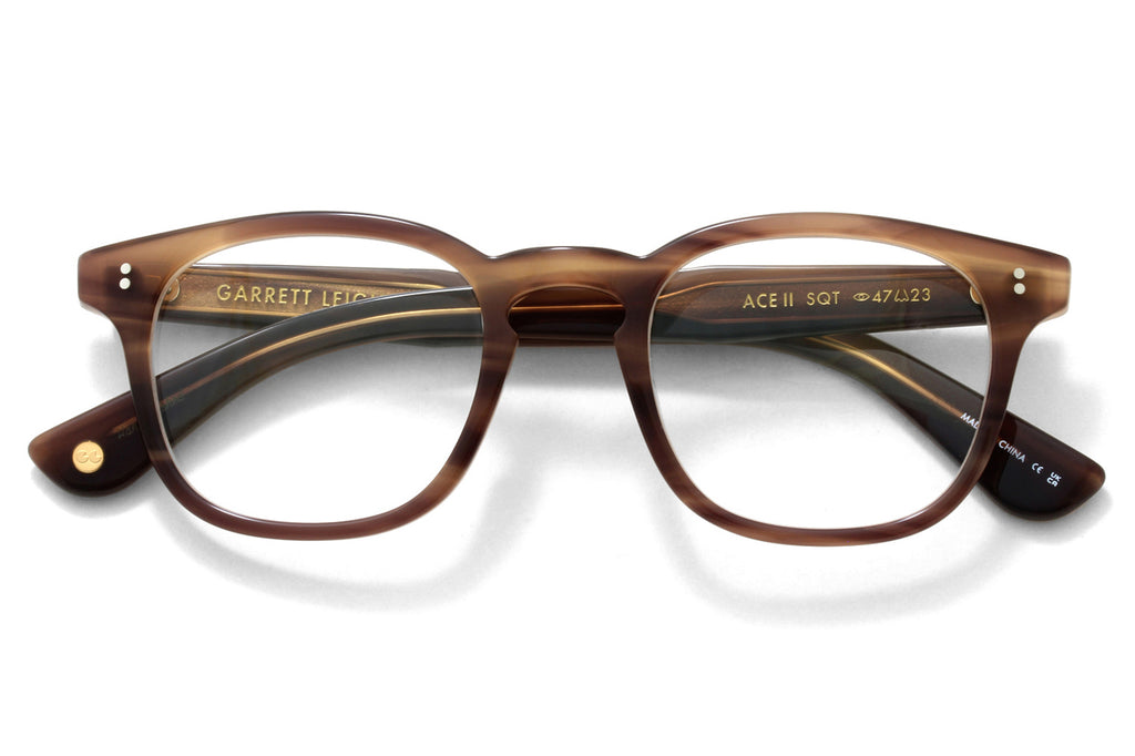 Garrett Leight - Ace II Eyeglasses Sequoia Tortoise