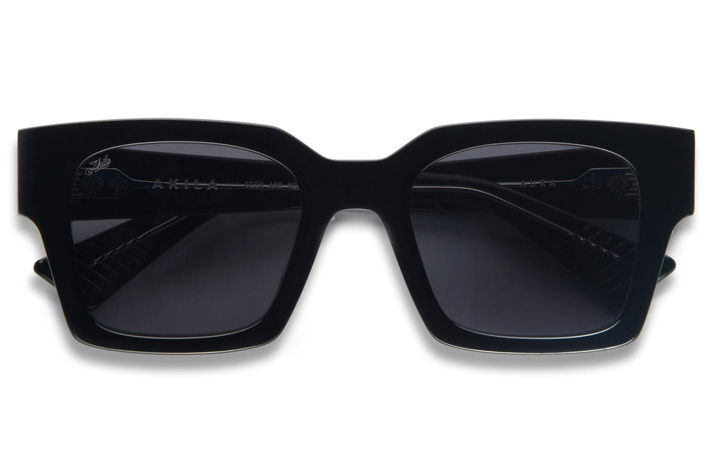 AKILA® Eyewear - Aura Sunglasses Black w/ Black Lenses