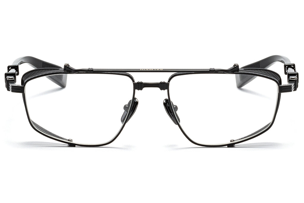 Balmain® Eyewear - Brigade V Eyeglasses Matte Black & Black Crystal