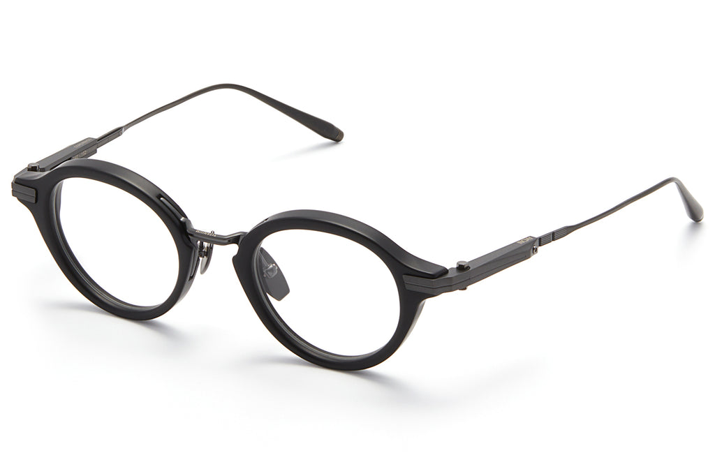 Akoni - Copernico Eyeglasses Matte Black & Antique Pewter