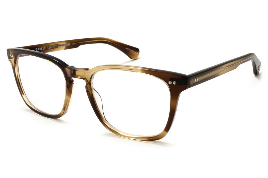 Garrett Leight - Earvin Eyeglasses Khaki Tortoise