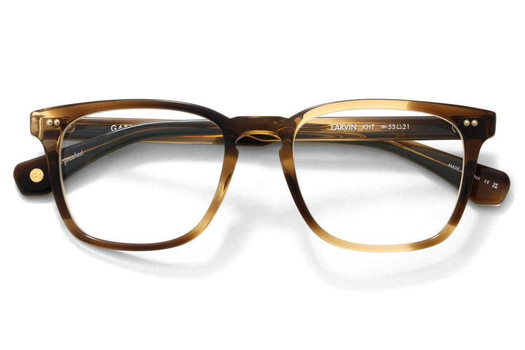 Garrett Leight - Earvin Eyeglasses Khaki Tortoise