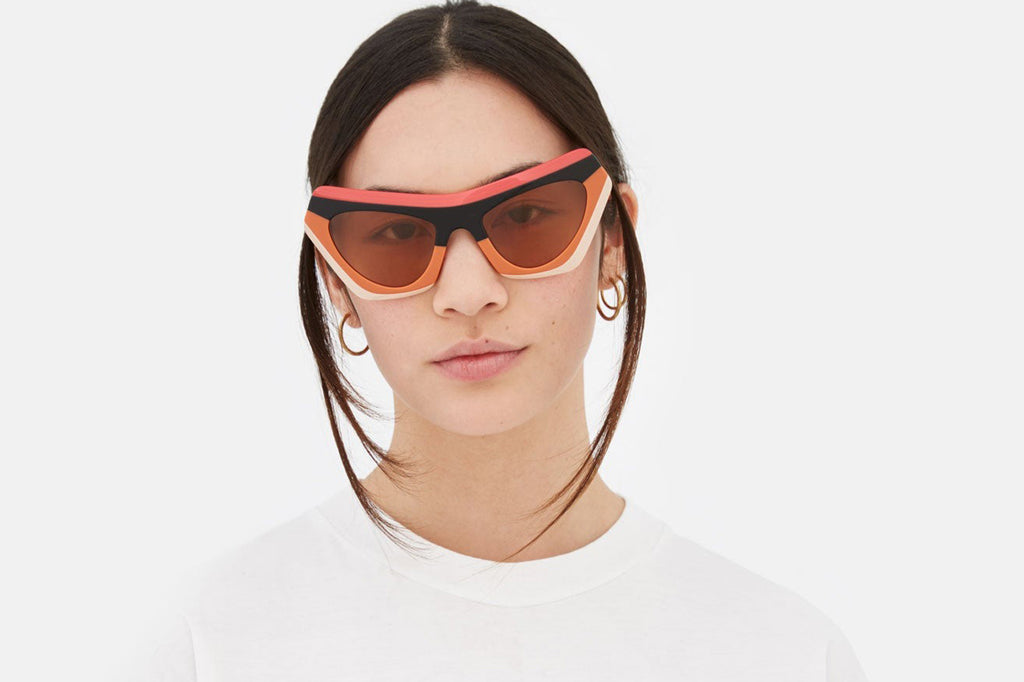 Marni® - Devil's Pool Sunglasses Stripes Orange