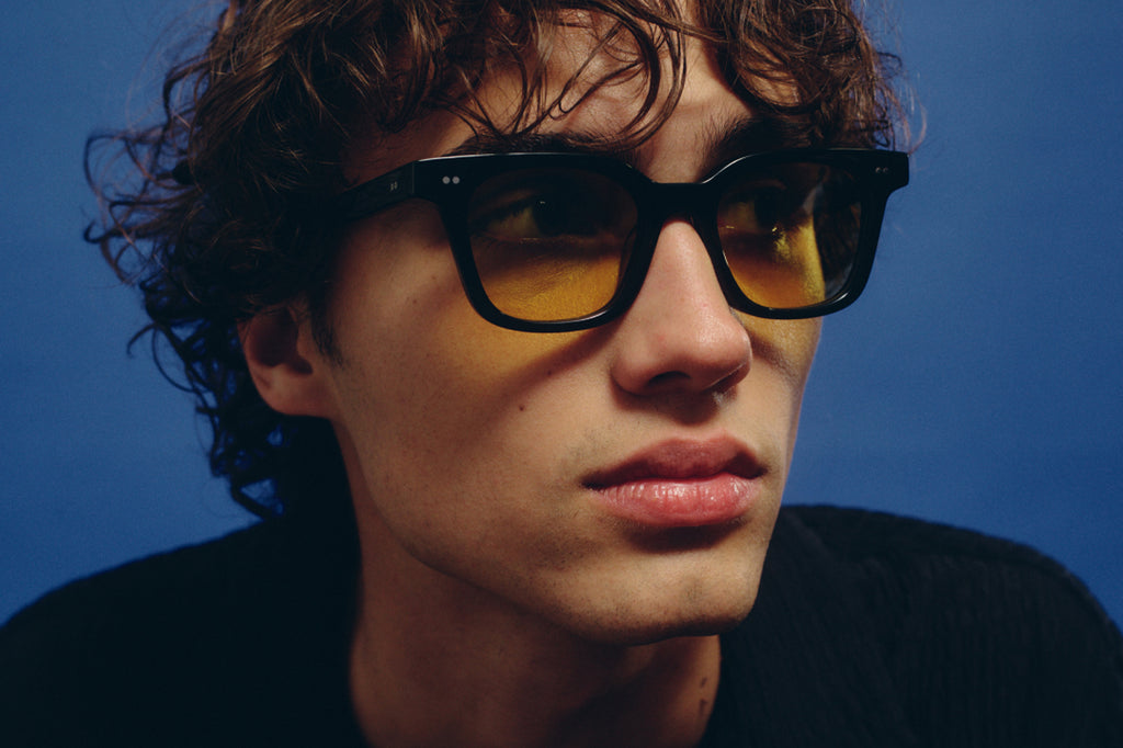 AKILA® Eyewear - Hi-Fi Sunglasses Black w/ Yellow Lenses