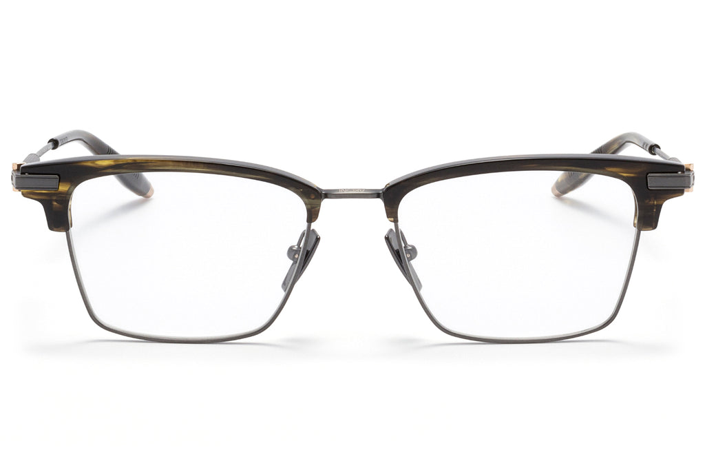 Akoni - Galileo Eyeglasses Dark Tortoise & Antiqued Pewter