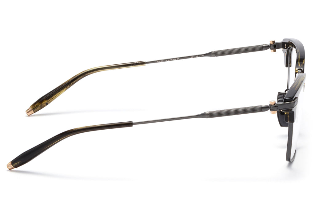 Akoni - Galileo Eyeglasses Dark Tortoise & Antiqued Pewter