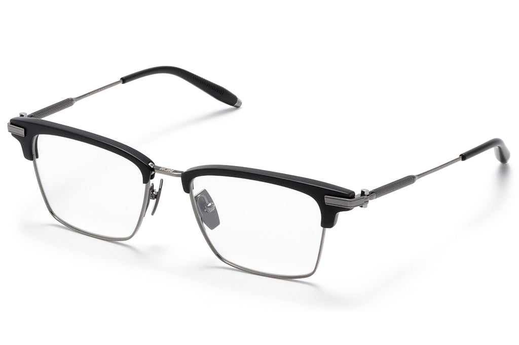 Akoni - Galileo Eyeglasses Matte Black & Antique Silver