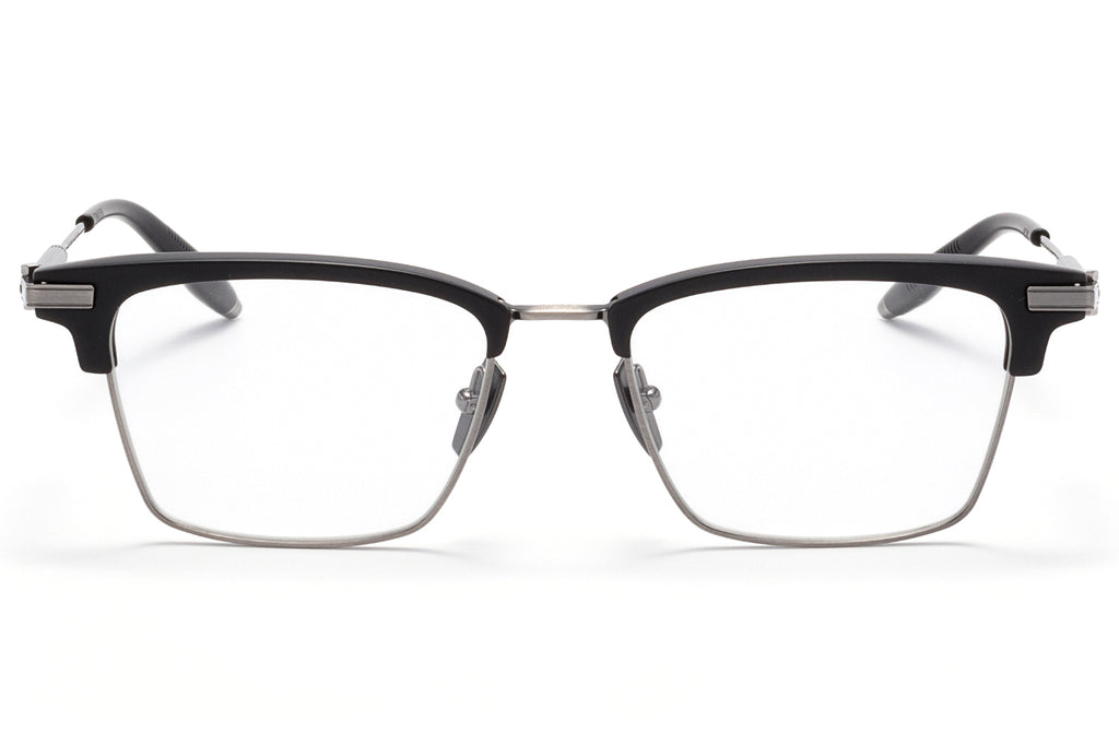 Akoni - Galileo Eyeglasses Matte Black & Antique Silver