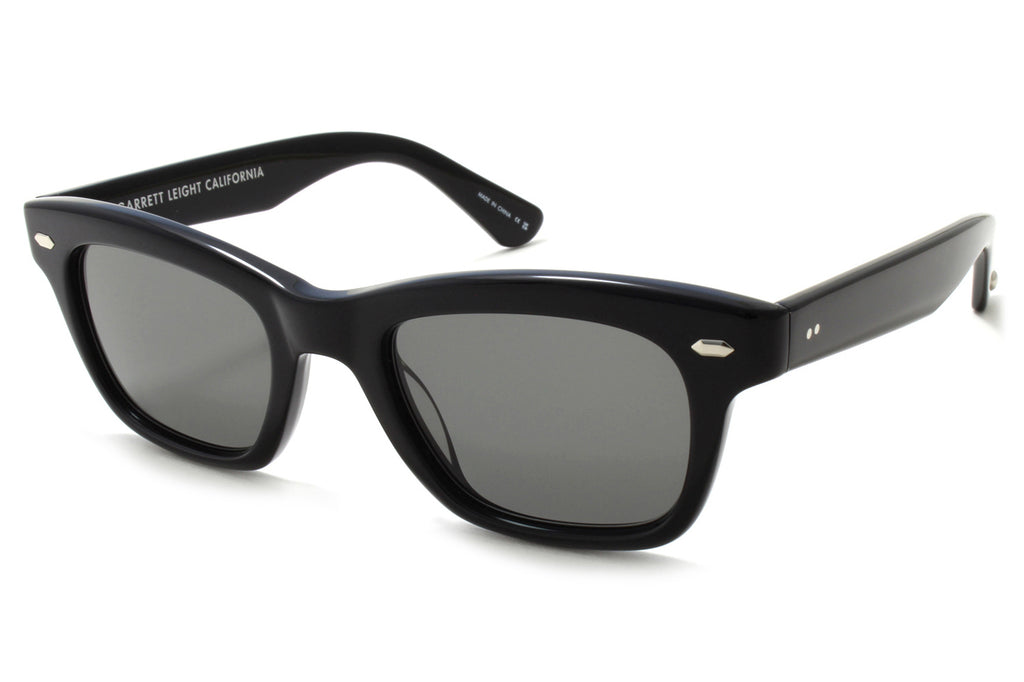 Garrett Leight - Grove Sunglasses Black with G15 Lenses
