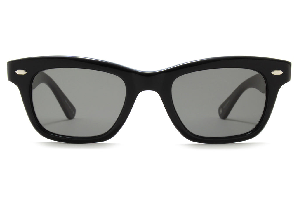 Garrett Leight - Grove Sunglasses Black with G15 Lenses