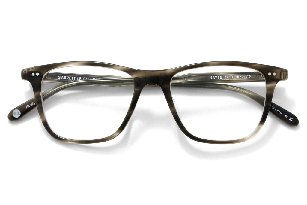 Garrett Leight - Hayes Eyeglasses Black Sleet Tortoise