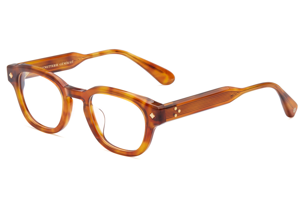 Lunetterie Générale - Apéro Au Soleil Eyeglasses Havana & 24K Gold