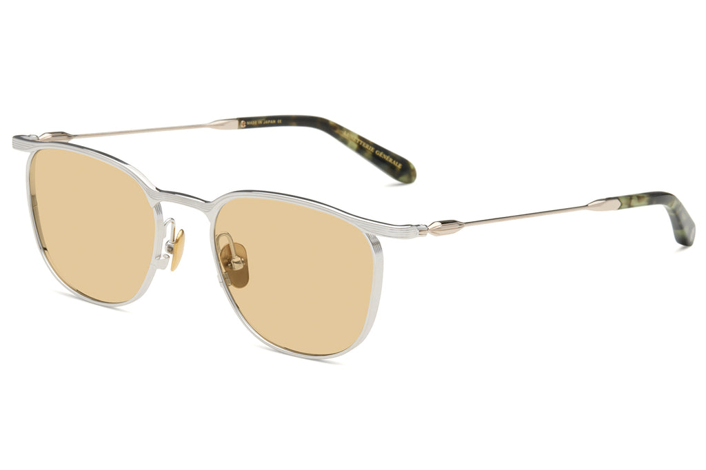 Lunetterie Générale - Eldorado Sunglasses Palladium & 14k Gold with Solid Bronze Lenses