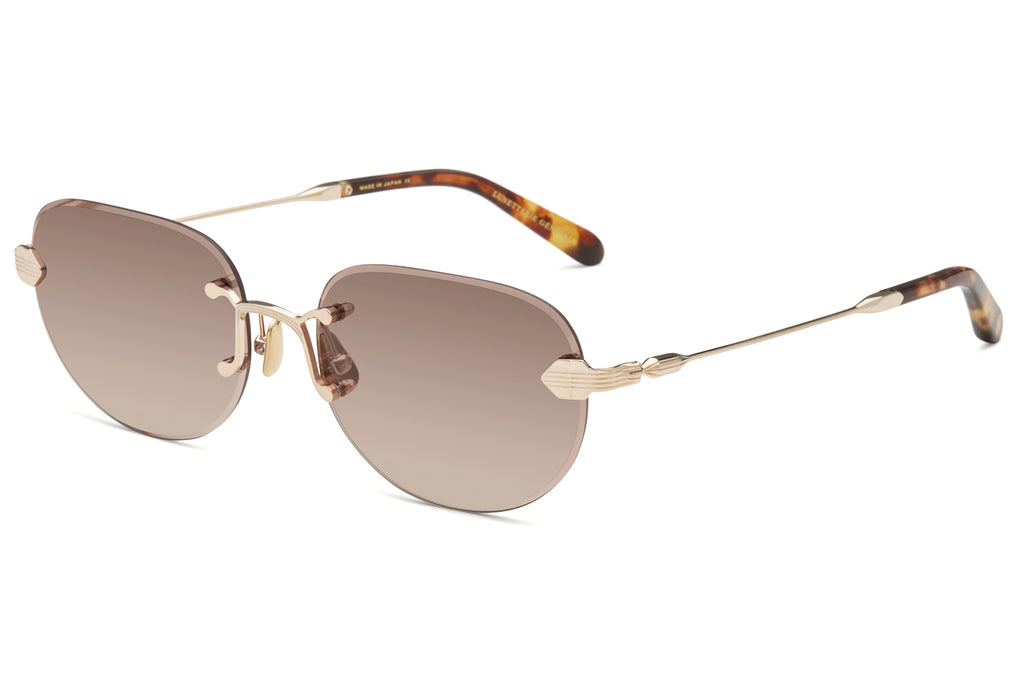 Lunetterie Générale - Lost In Translation Sunglasses Medium Tortoise & Matte Champagne