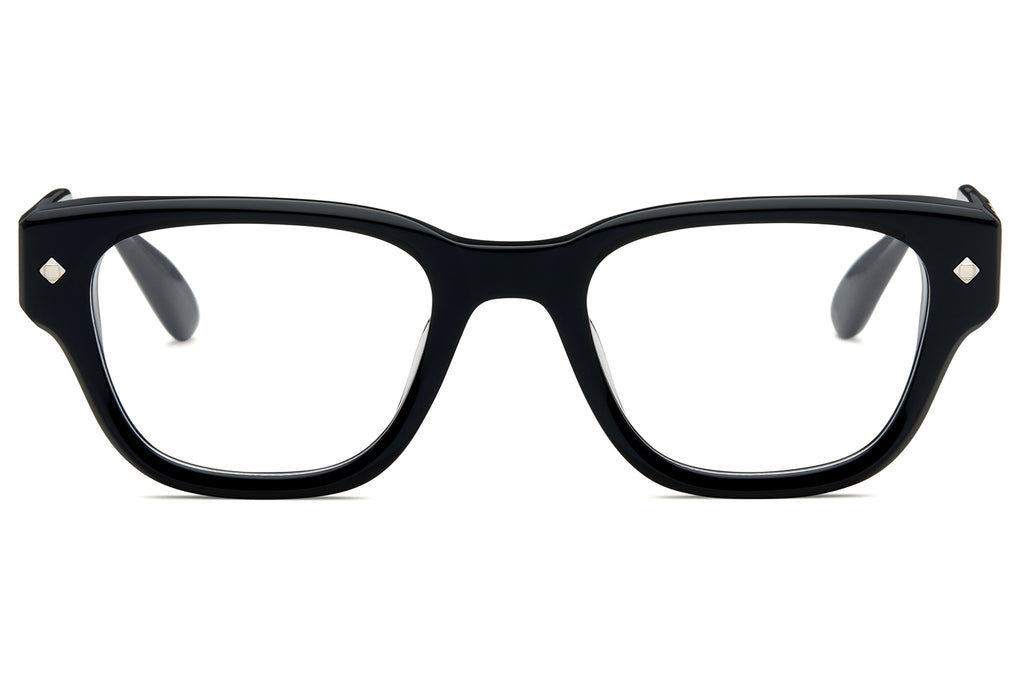 Lunetterie Générale - Minuit Moins Une Eyeglasses Black and Smoke & Palladium