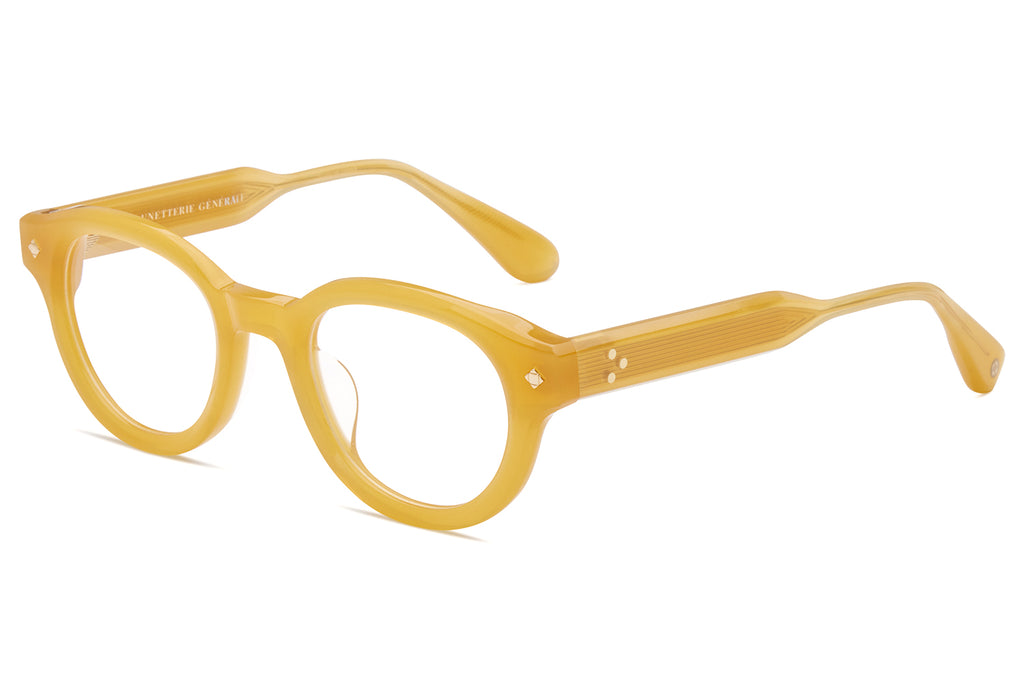 Lunetterie Générale - The Gift Of Mortality Eyeglasses Honey Crystal & 18k Gold