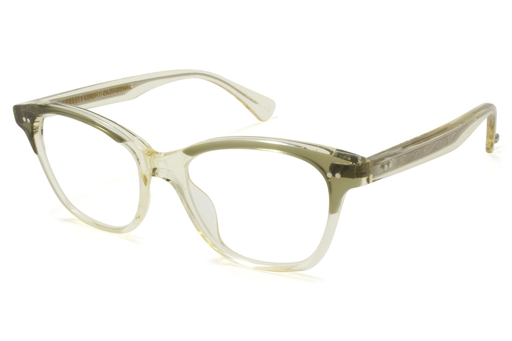 Garrett Leight - Lily Eyeglasses Olive Laminate