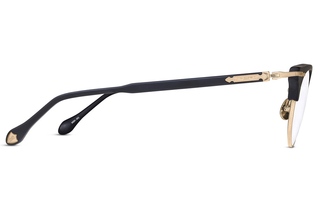 Matsuda - M2061 Eyeglasses Matte Black - Brushed Gold