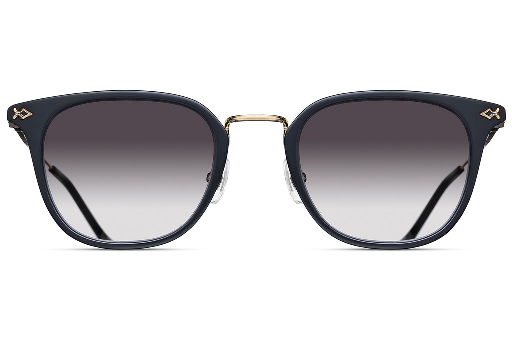 Matsuda - M3113 Sunglasses Matte Black - Brushed Gold