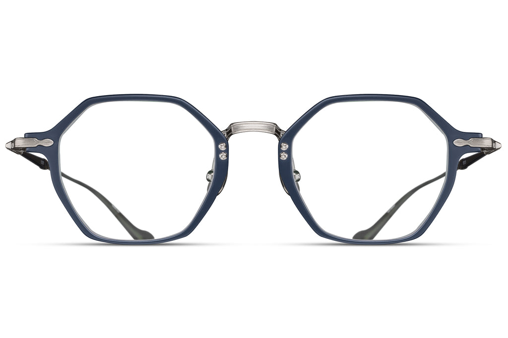 Matsuda - M3133 Eyeglasses Antique Silver - Matte Navy