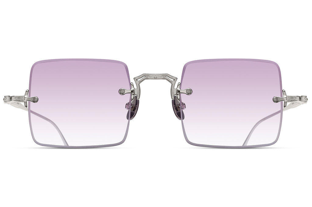 Matsuda - M5001 Sunglasses Palladium White with Café Violet Gradient Lenses